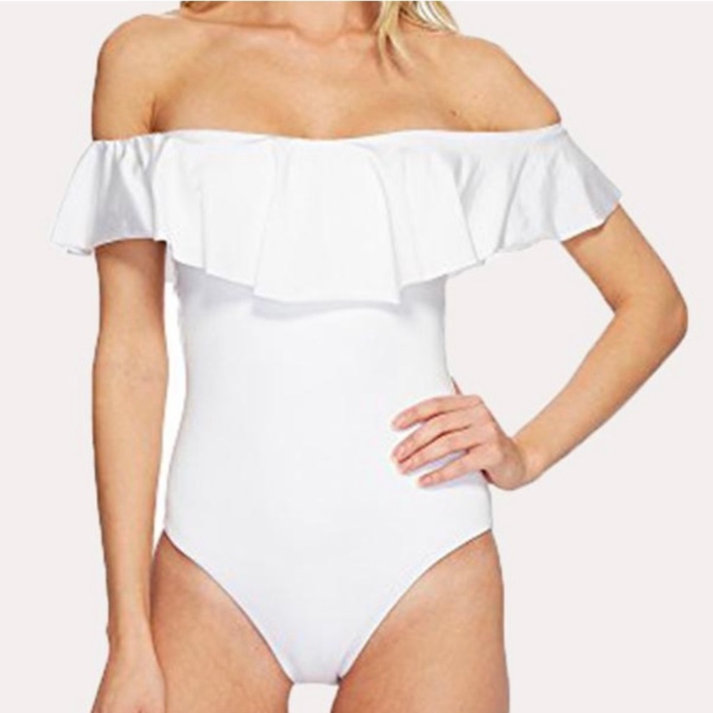 Trina Turk Off the Shoulder One-piece swimsuit